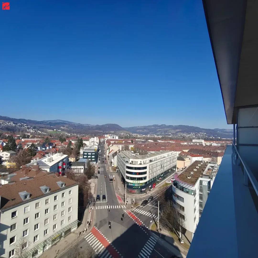 Top-Wohnung über Linz – ideal für Studierende & Anleger!