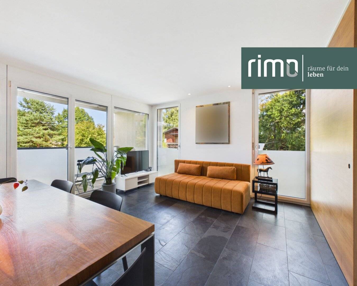 Furnished 1.5-room apartment in Tisis