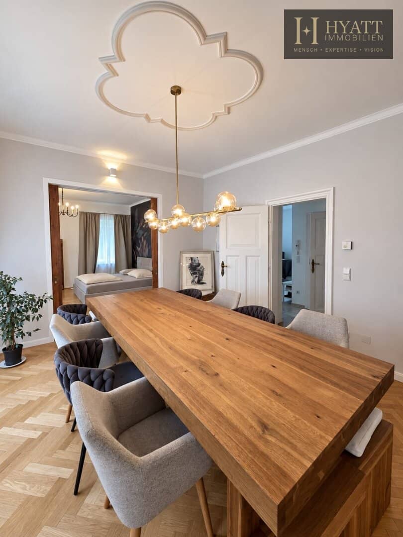 Dream 7-room ground floor apartment with garden in 1130 Vienna – like-new, 170m², top features!
