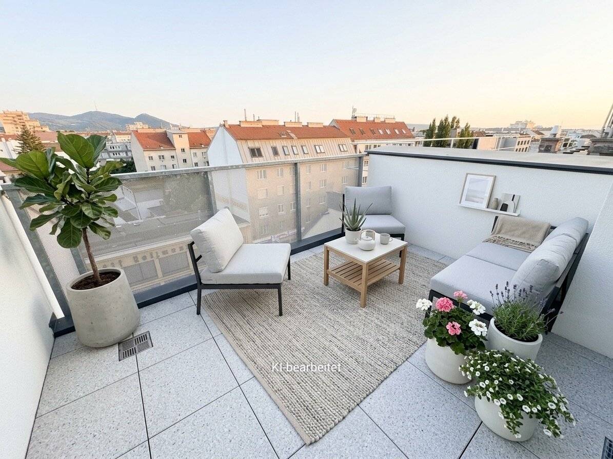 Attic dream with 4 rooms, 2 terraces in 1210 Vienna