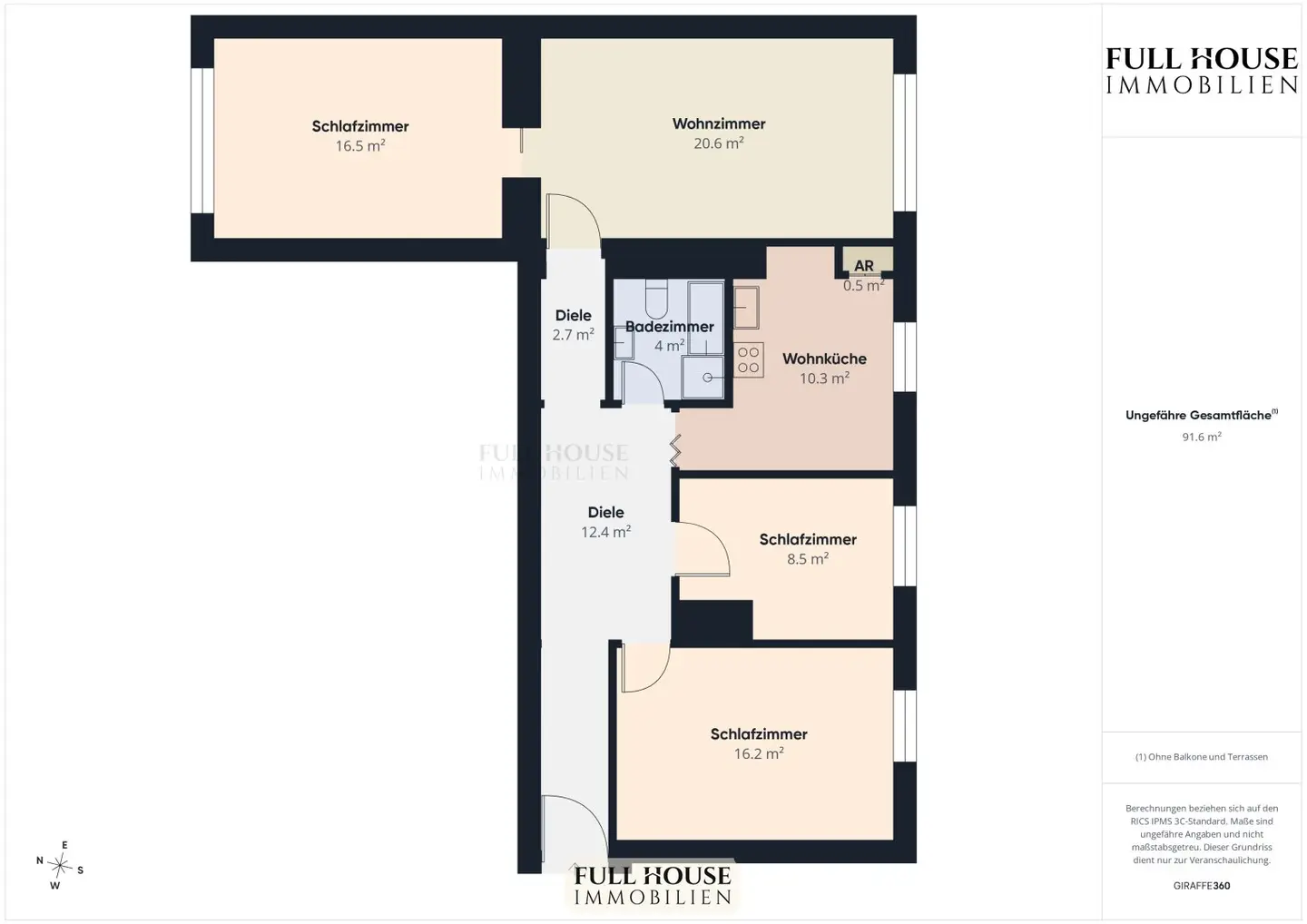 IN NEED OF RENOVATION 4.5-room apartment | City centre location