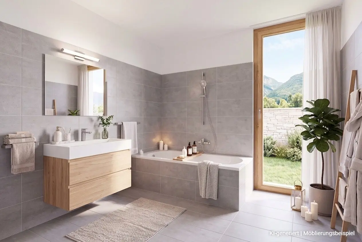 Familienfreundliche 3-Zimmer-Gartenwohnung mit Südwestausrichtung | TOP B01 | Zentrum Zams