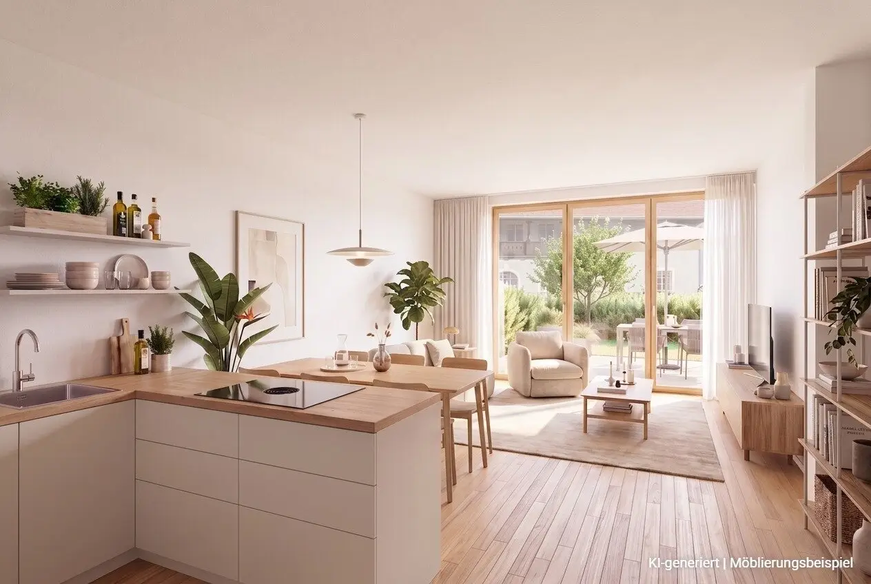 Familienfreundliche 3-Zimmer-Gartenwohnung mit Südwestausrichtung | TOP B01 | Zentrum Zams