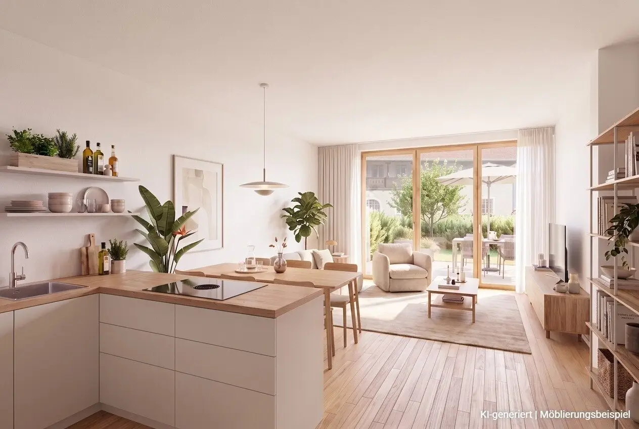 Familienfreundliche 3-Zimmer-Gartenwohnung mit Südostausrichtung | TOP B08 | Zentrum Zams