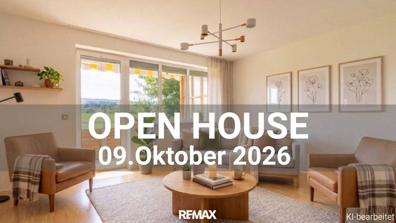 Sunny 3-room apartment in Lochen am See on the ground floor