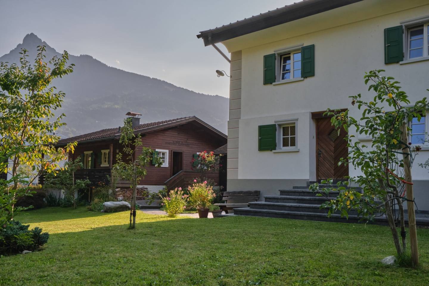 Historisches Anwesen mit Garten und Ferienwohnung