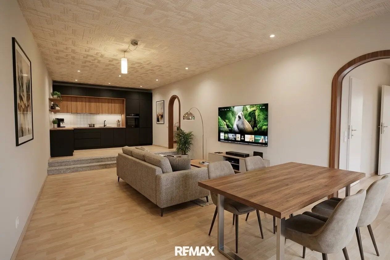 Bright 3-room apartment with loggia in 1200 Vienna, suitable for flatshare