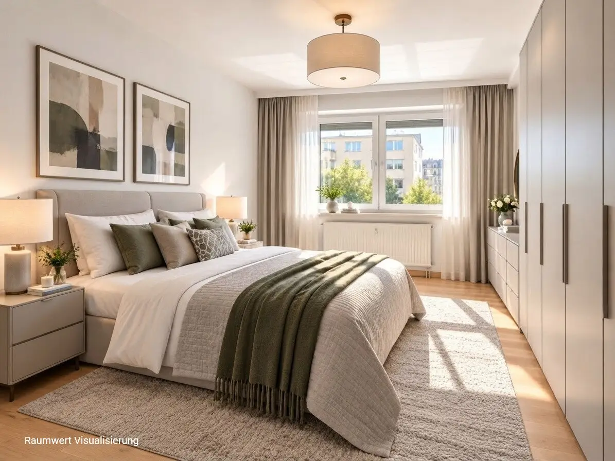 RENOVATED 3-ROOM APARTMENT | approx. 68 m² living space | 5th floor with lift | Garden use