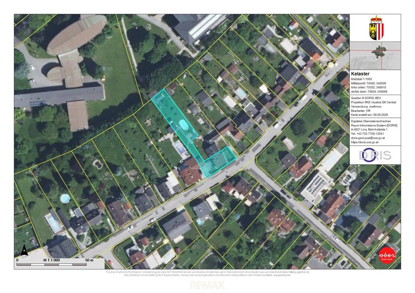 Großzügige Gartenidylle mit Wohnhaus &amp; Pool in Linz-Keferfeld