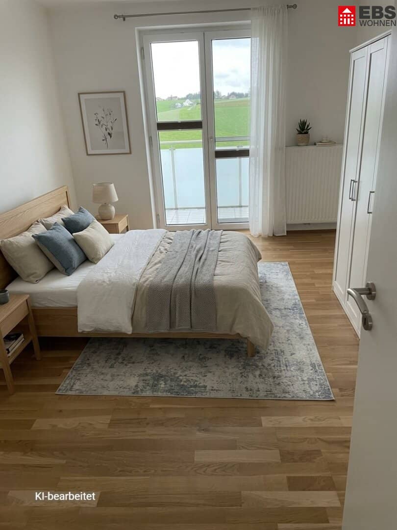 Affordable 2-room apartment with balcony in the beautiful Sauwald area / Schardenberg! Ideal for singles and couples! Available from 01.12.2026