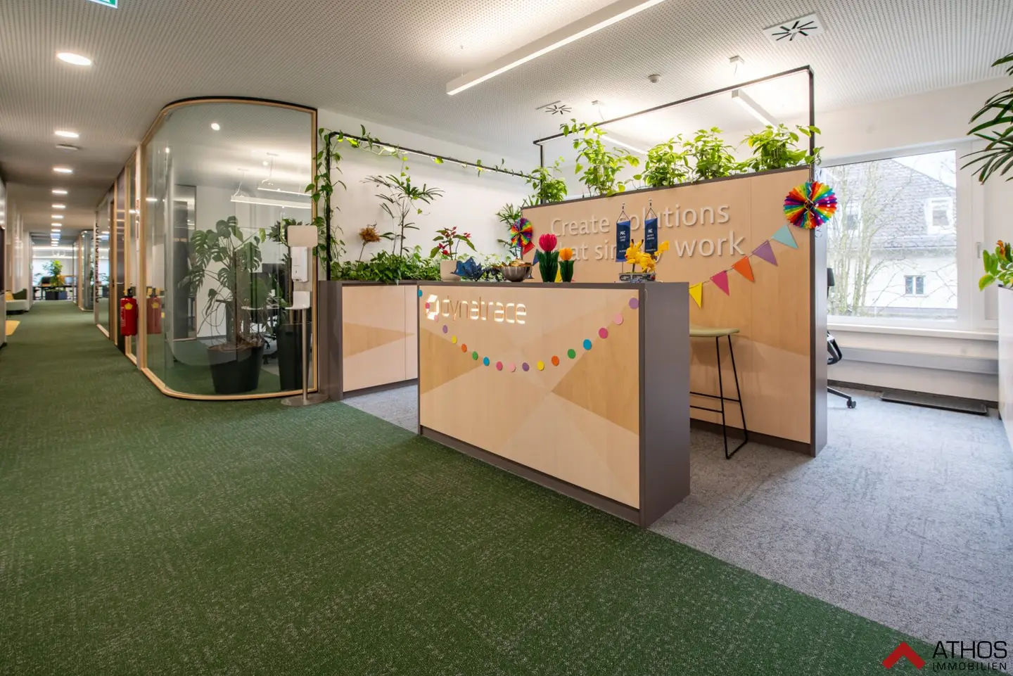 Top B2 Grünwinkel Urfahr - Spacious office space with interior architectural highlights