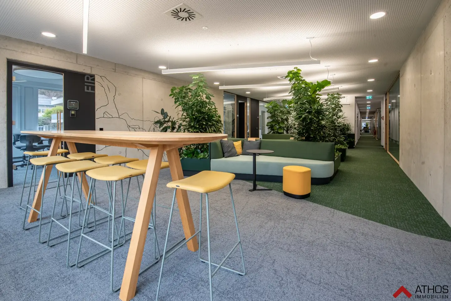 Top B2 Grünwinkel Urfahr - Spacious office space with interior architectural highlights