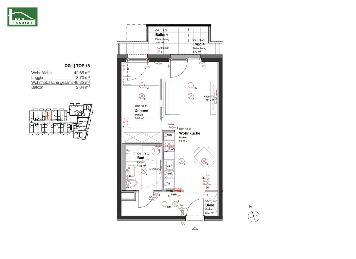 Living in the new-build neighborhood near Kagraner Platz and Gewerbepark Stadlau - available from 01.11.2026