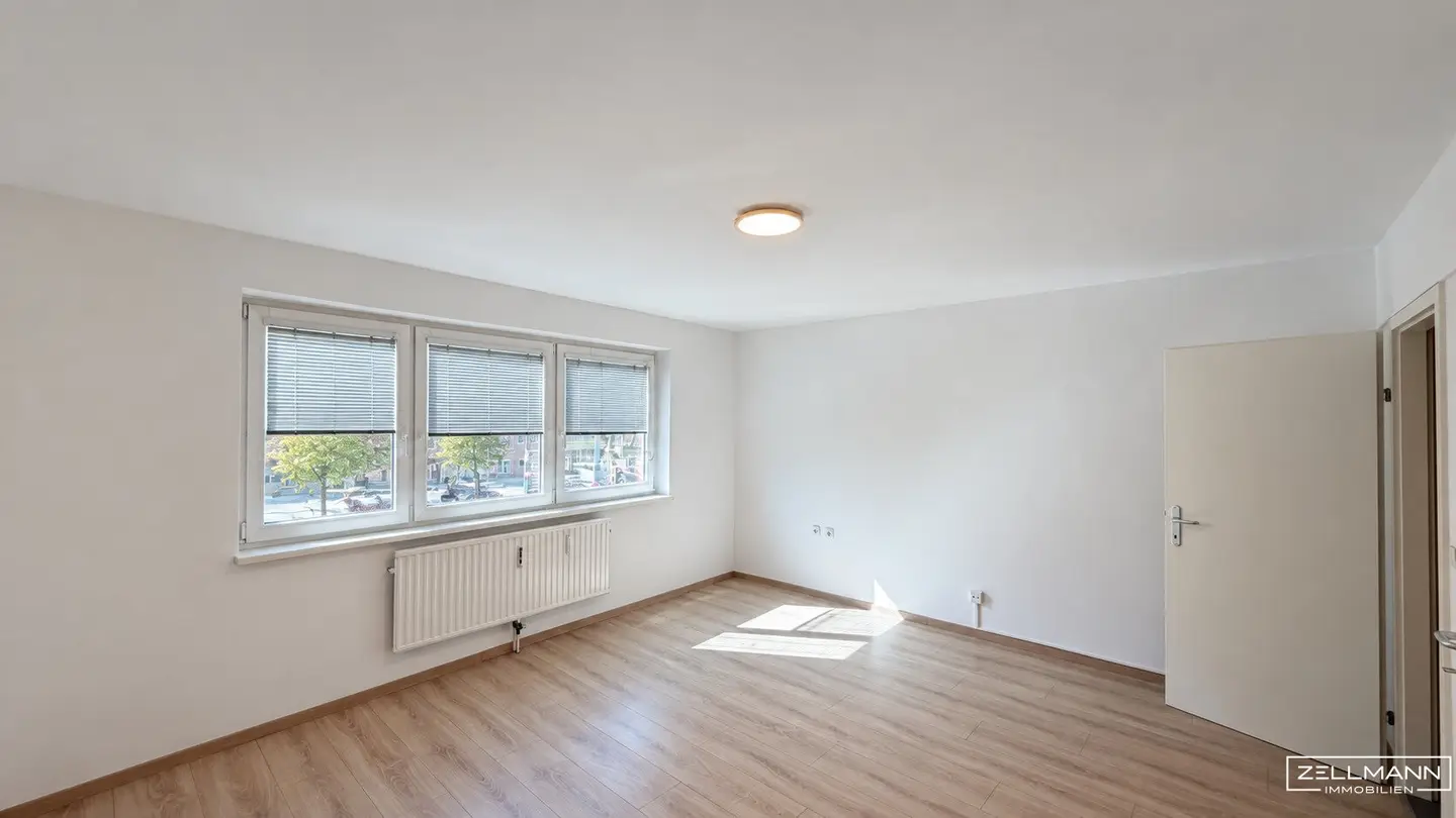 Helle 1-Zimmer-Wohnung mit Top-Anbindung | ZELLMANN IMMOBILIEN
