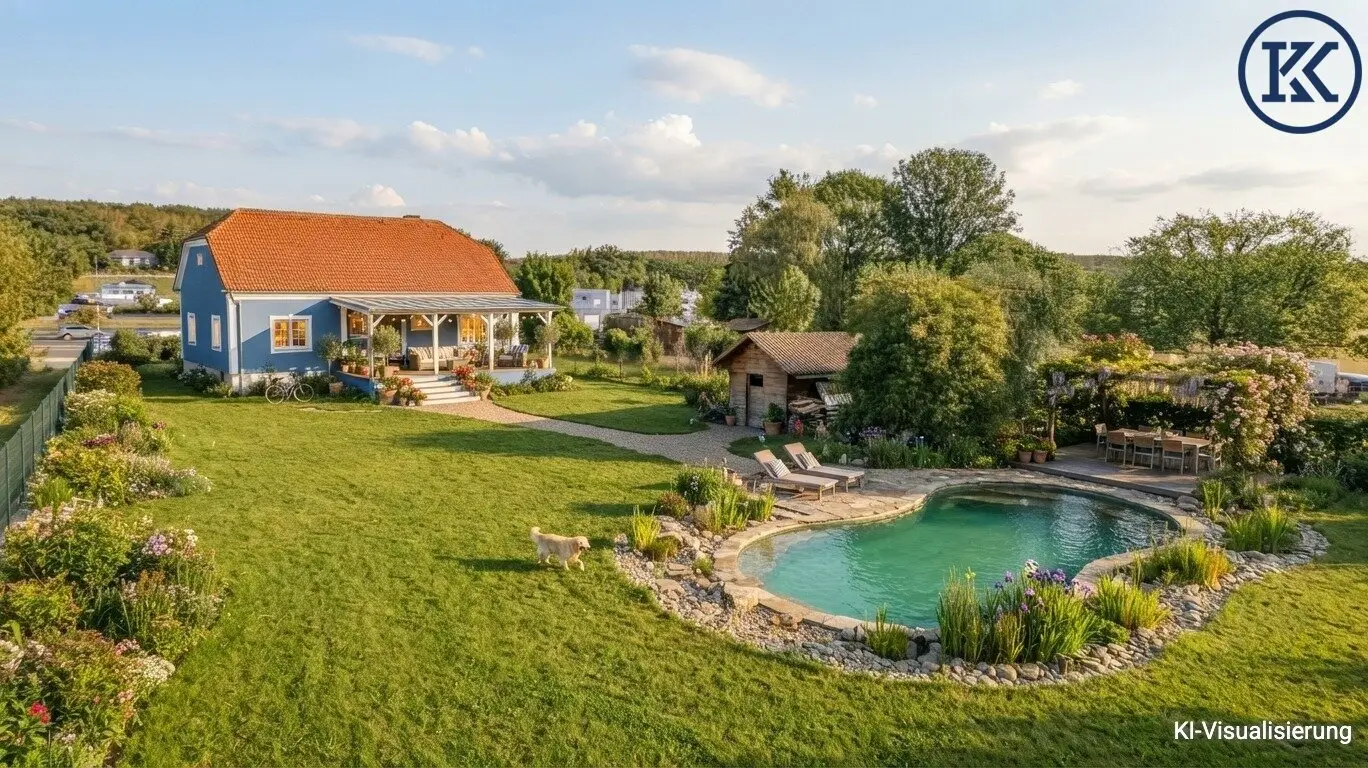 Dream plot of 2.345 m²: Spacious single-family house in Neutal with much potential and character