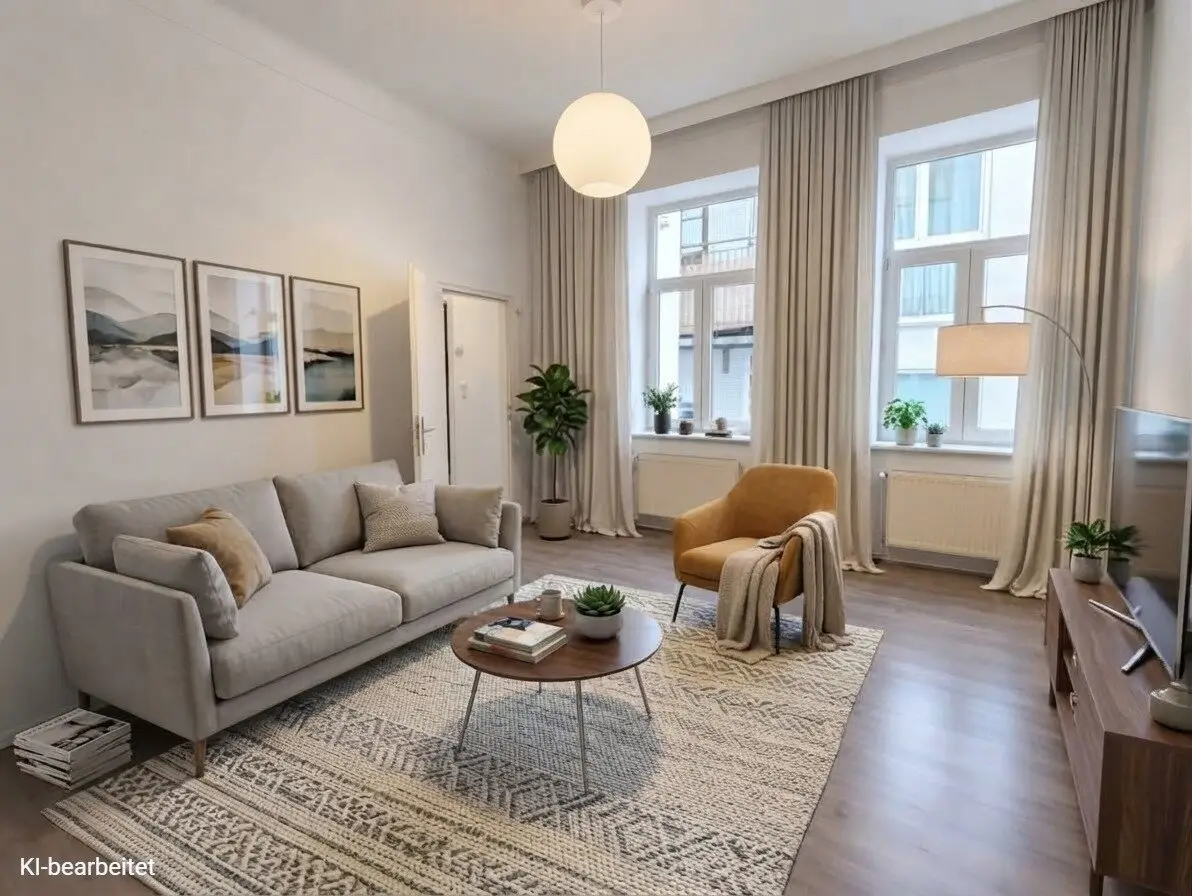 PRICE HIT - CHARMING 2-ROOM OLD BUILDING APARTMENT | 2 rooms | approx. 36 m² | Completely renovated