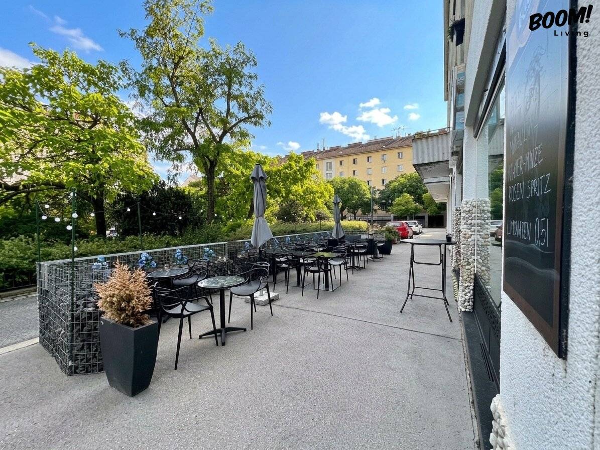 Attraktives Kaffeehaus mit Schanigarten in Top Lage zur Übernahme!
