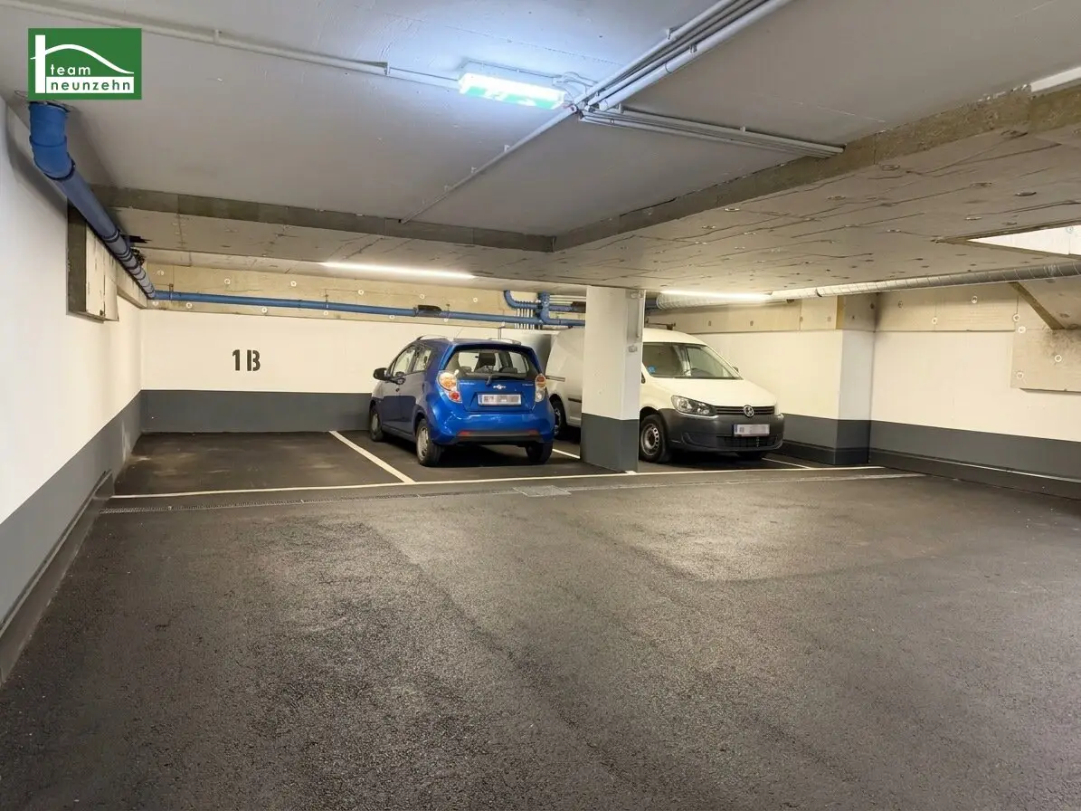 Sofort nutzbare Tiefgaragenstellplätze in toller Lage beim Meiselmarkt (U3 - Johnstraße/Schweglerstraße) mit günstigen Betriebskosten