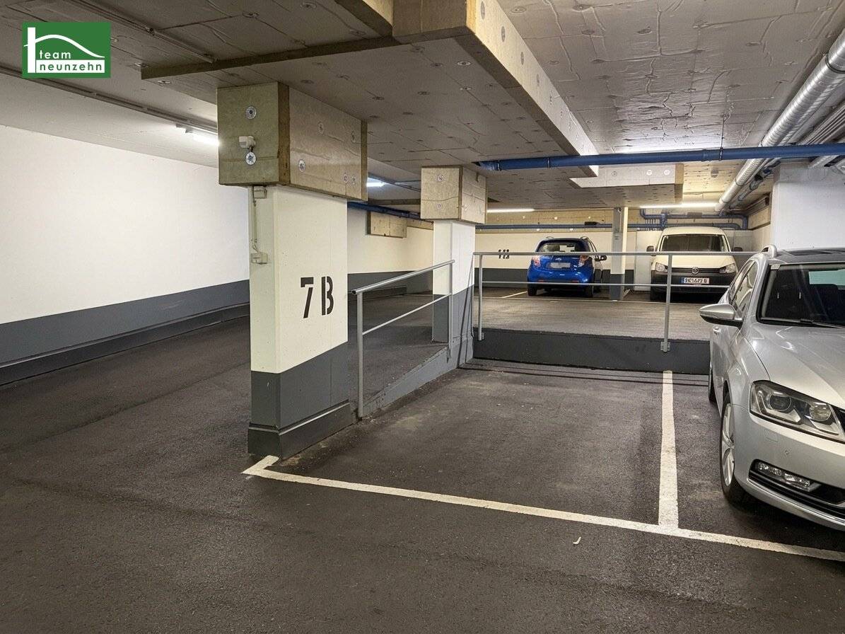 Tiefgaragenstellplatz in begehrte Lage beim Meiselmarkt mit günstigen Betriebskosten - sofort nutzbar!