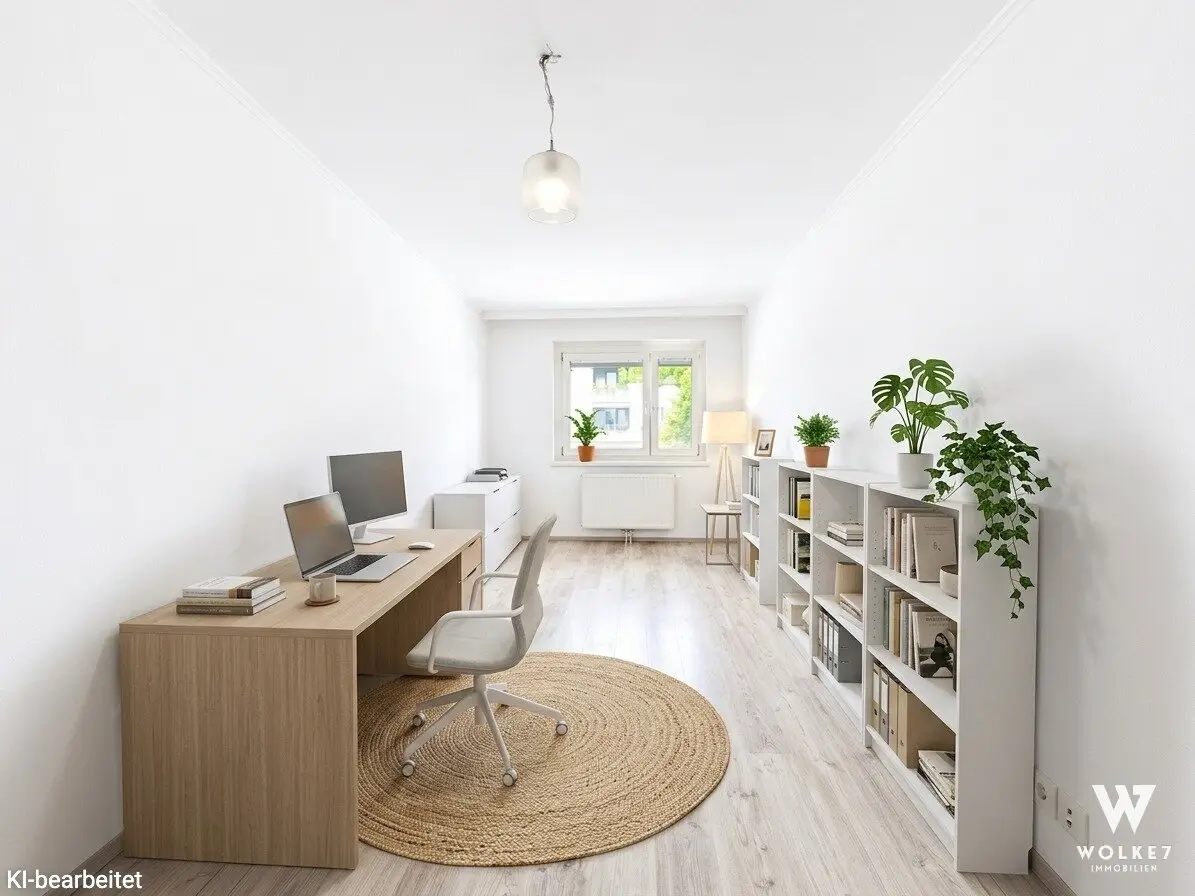 Gepflegte 3-Zimmer-Wohnung mit Loggia in ruhiger Lage nahe Hanusch Krankenkhaus