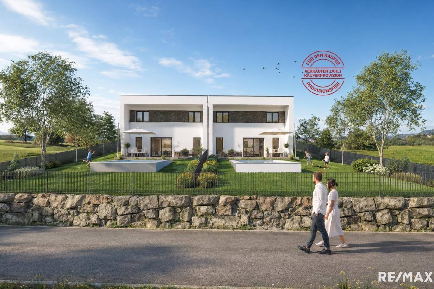 Neubau Familienwohnung mit privatem Garten