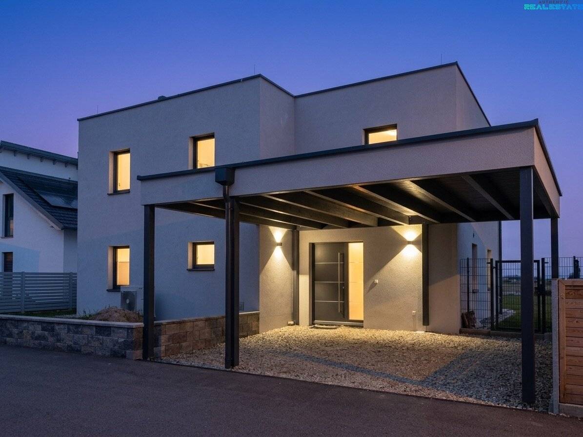 Haus Ansicht Dunkel