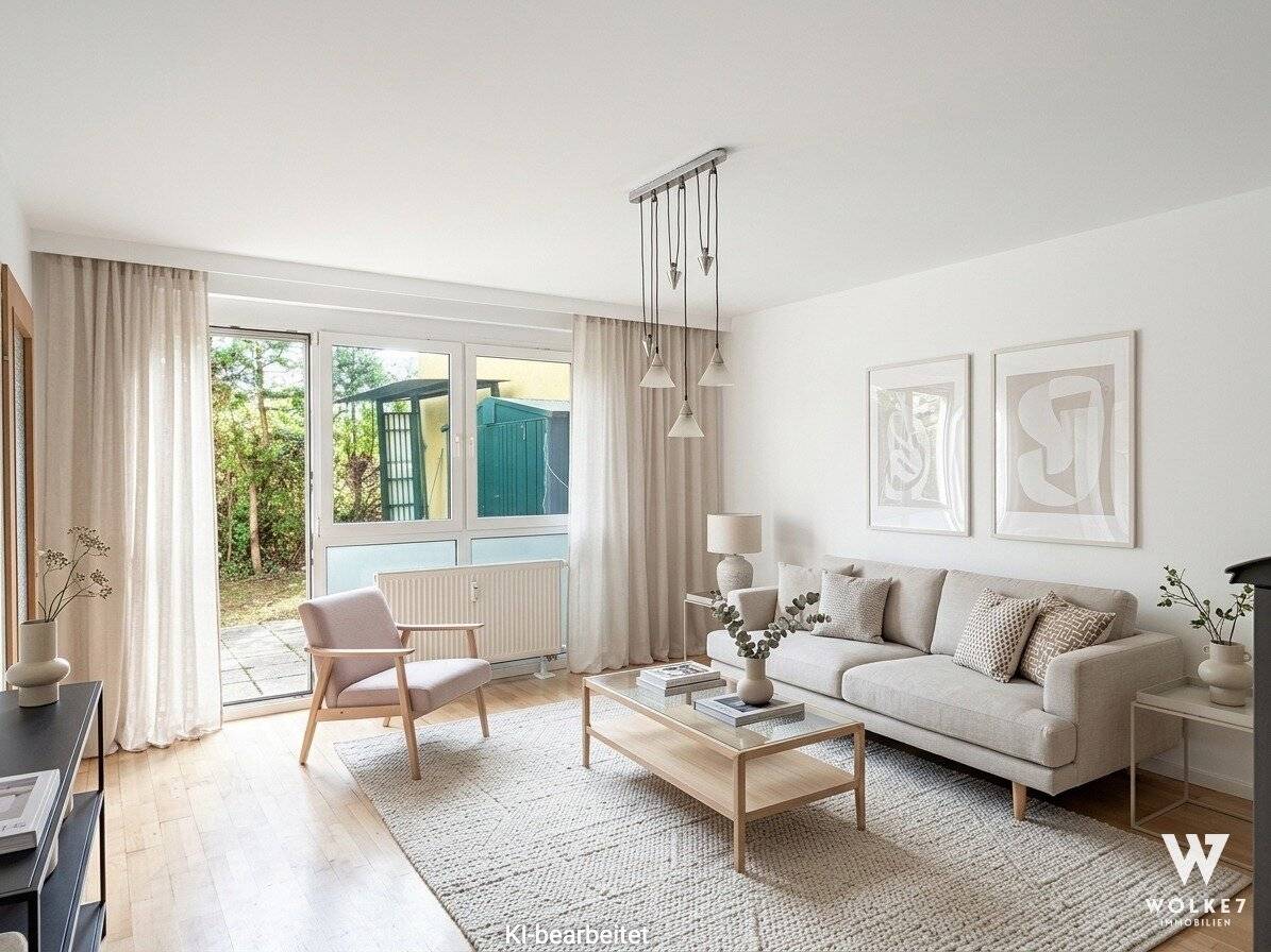 42 m² LIVING + 60 m² GARDEN | Terrace &amp; prime location near Badeteich Hirschstetten