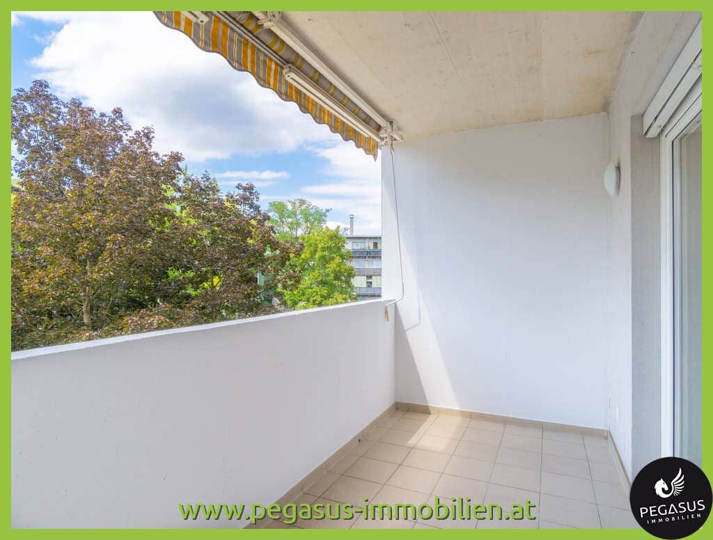 Ruhelage in Seiersberg mit großem Balkon – 2 Zimmer, Carport