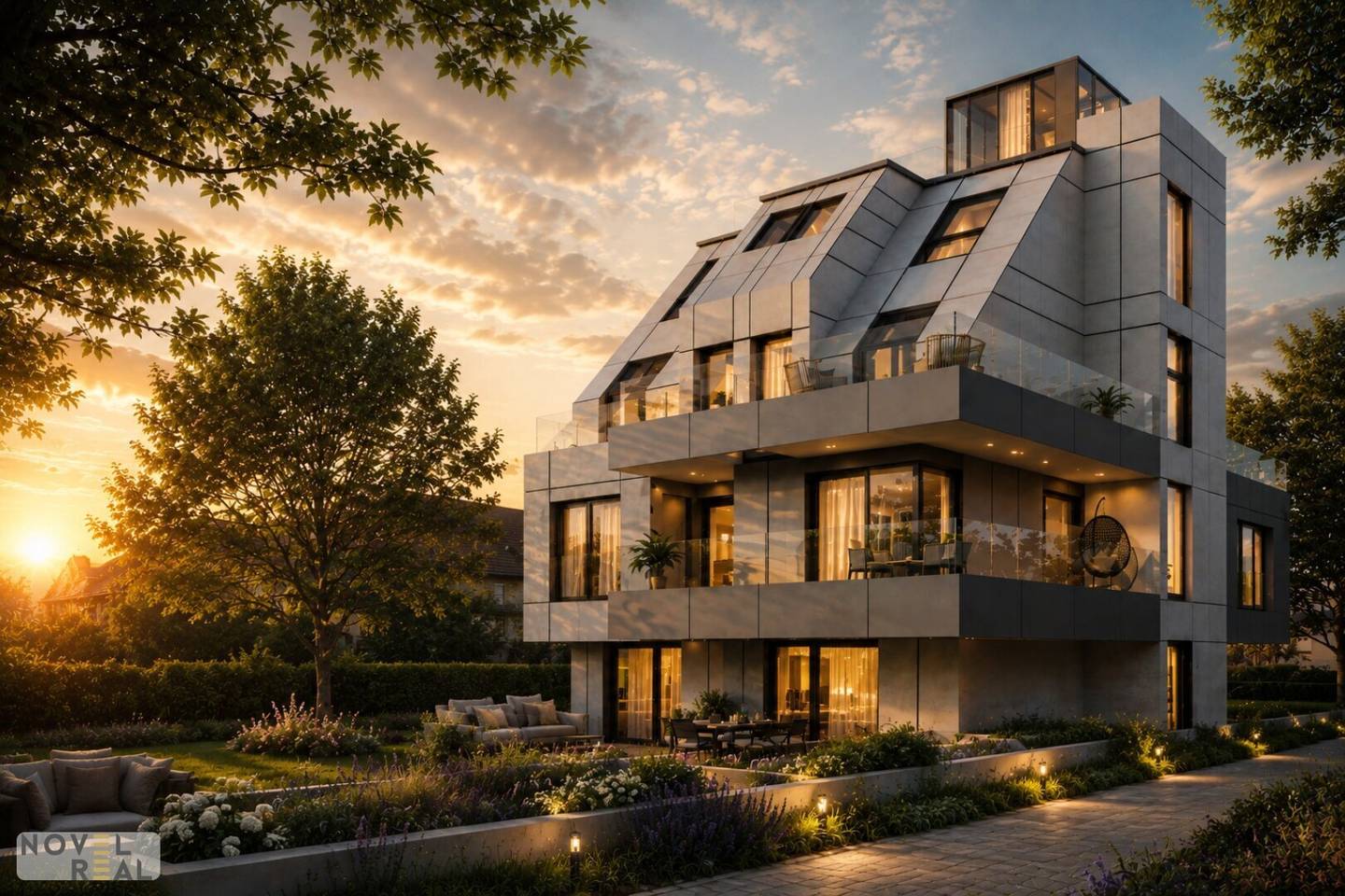 Exclusive city villa in Döbling Three independent luxury residences at the highest level