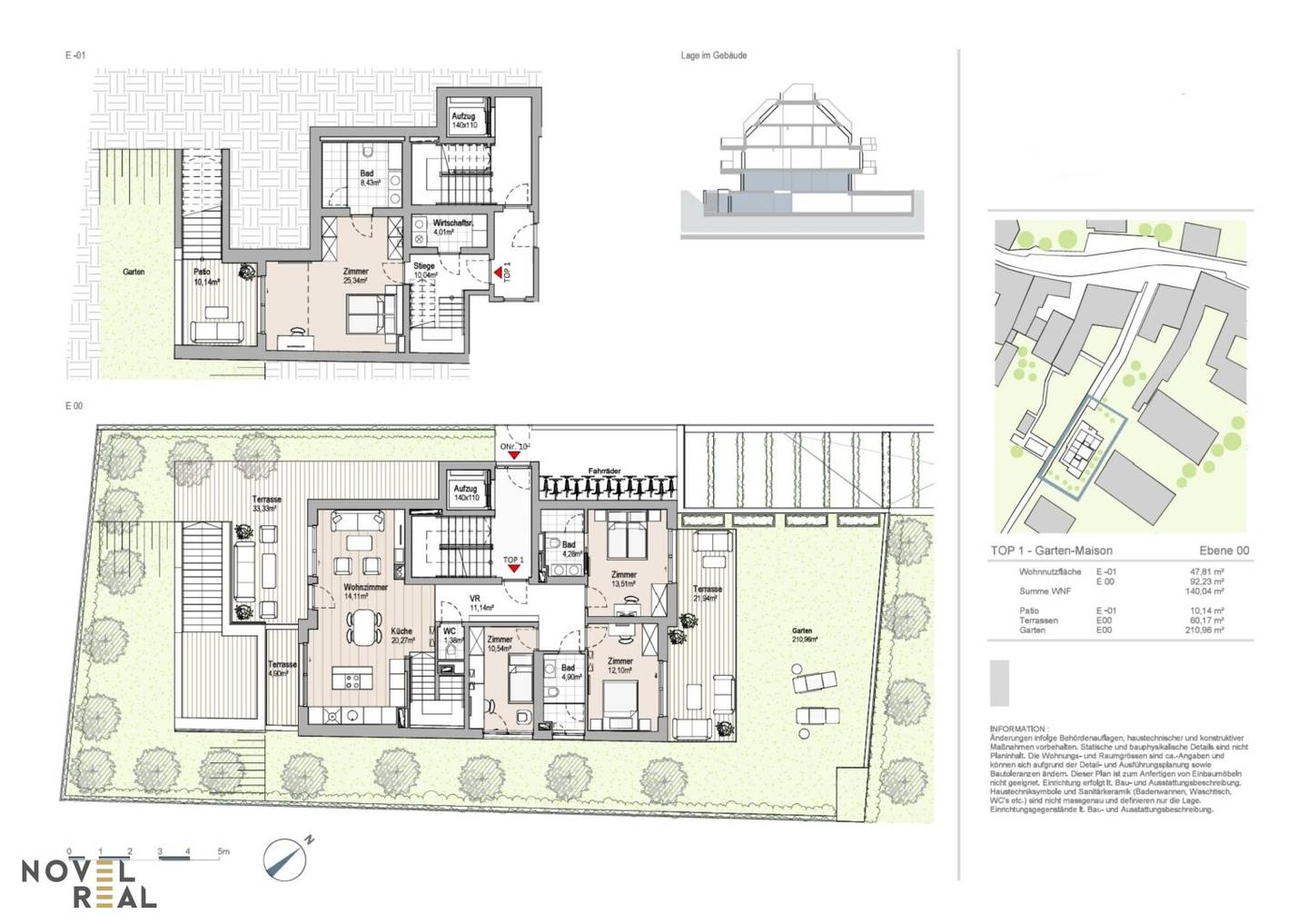 City villa Sievering – Luxury maisonette with garden and three generous terraces!