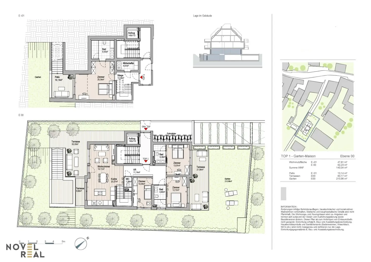 Stadtvilla Sievering – Luxusmaisonette mit Garten und drei großzügigen Terrassen!