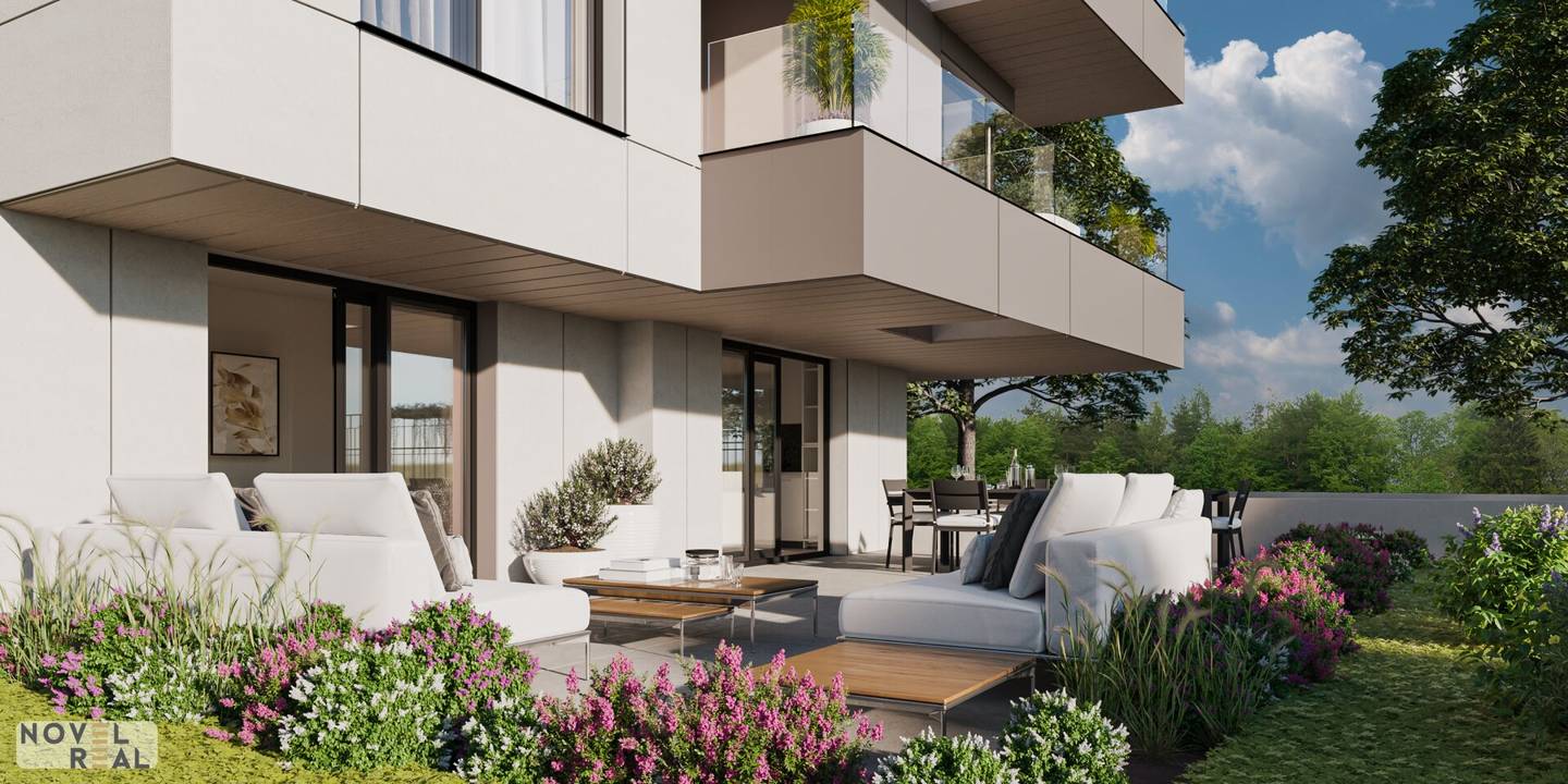 Living in an exclusive dream residence in Döbling with three dream terraces