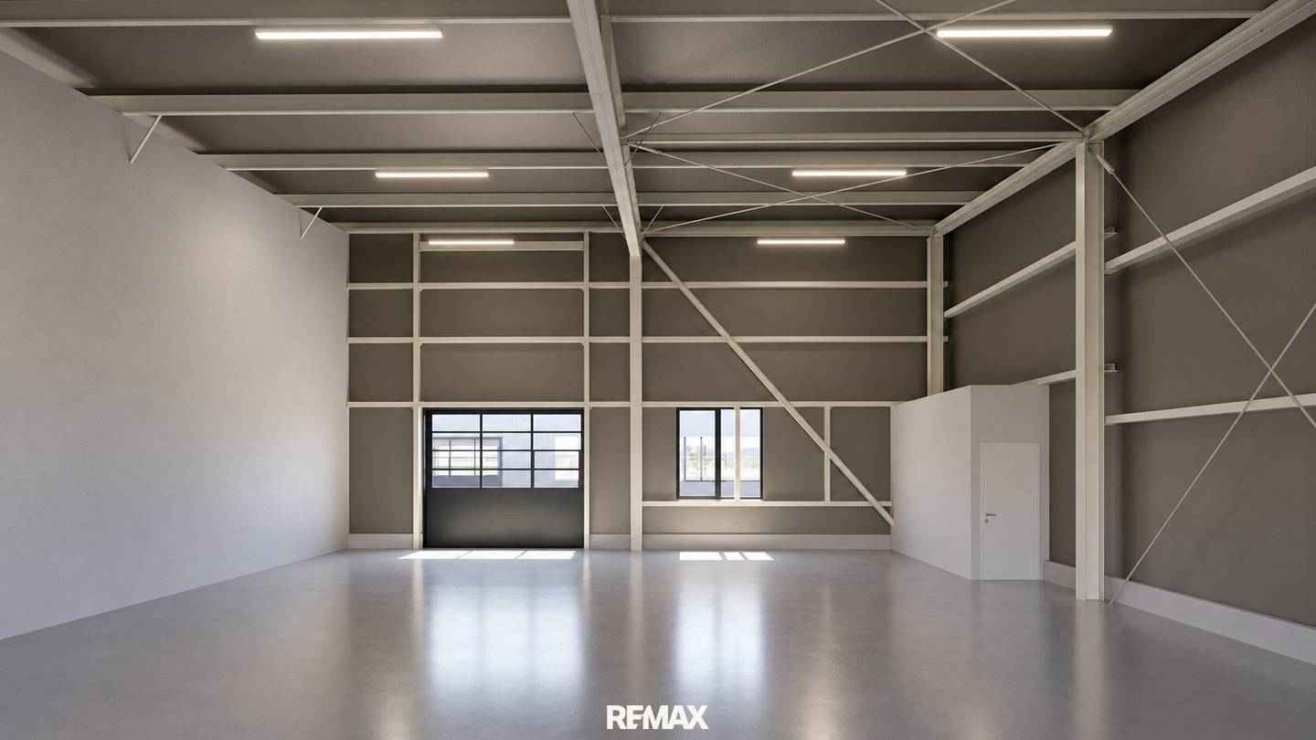 Commercial hall with high ceiling and flexible use in Leopoldsdorf