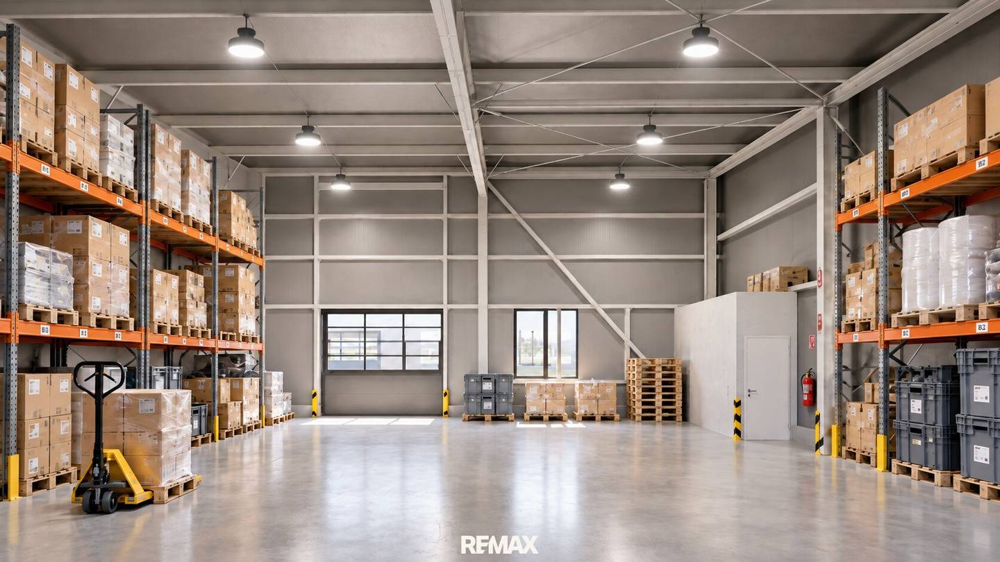 First occupancy – modern commercial hall with high ceiling height &amp; expansion potential