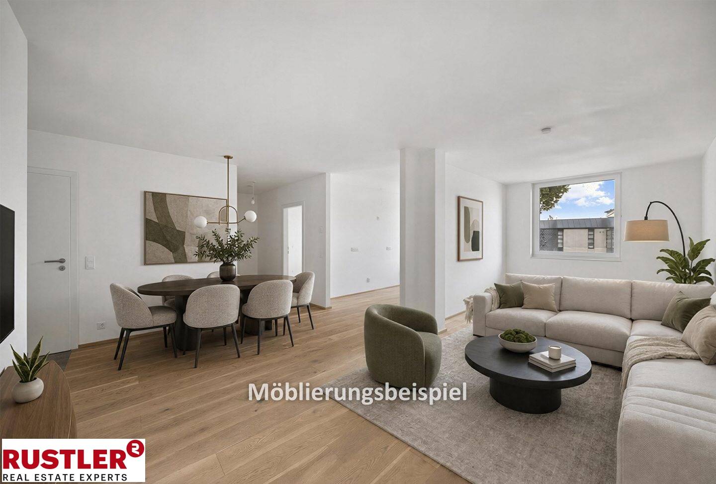 Neubauwohnung mit Loggia und ruhigem Innenhofblick