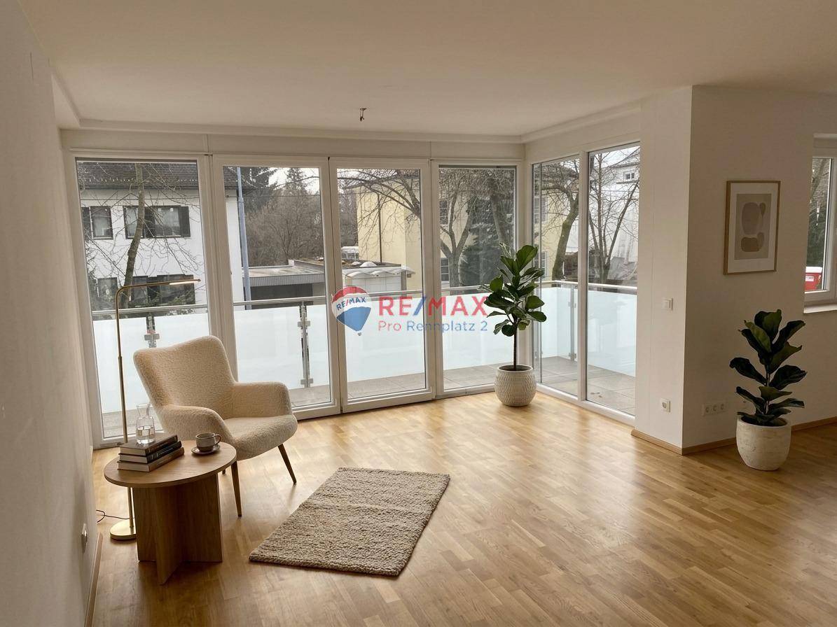 Bright Wohnung with balcony and underground parking