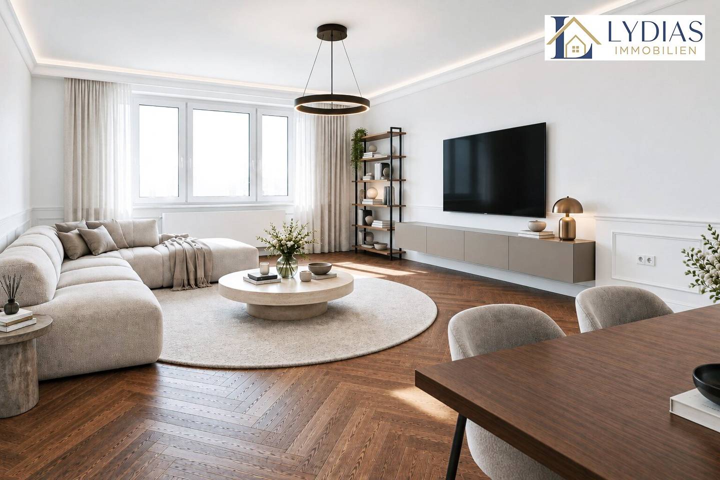 Residential jewel – stunning 3-room apartment, exclusively renovated – absolute prime location near Karlsplatz