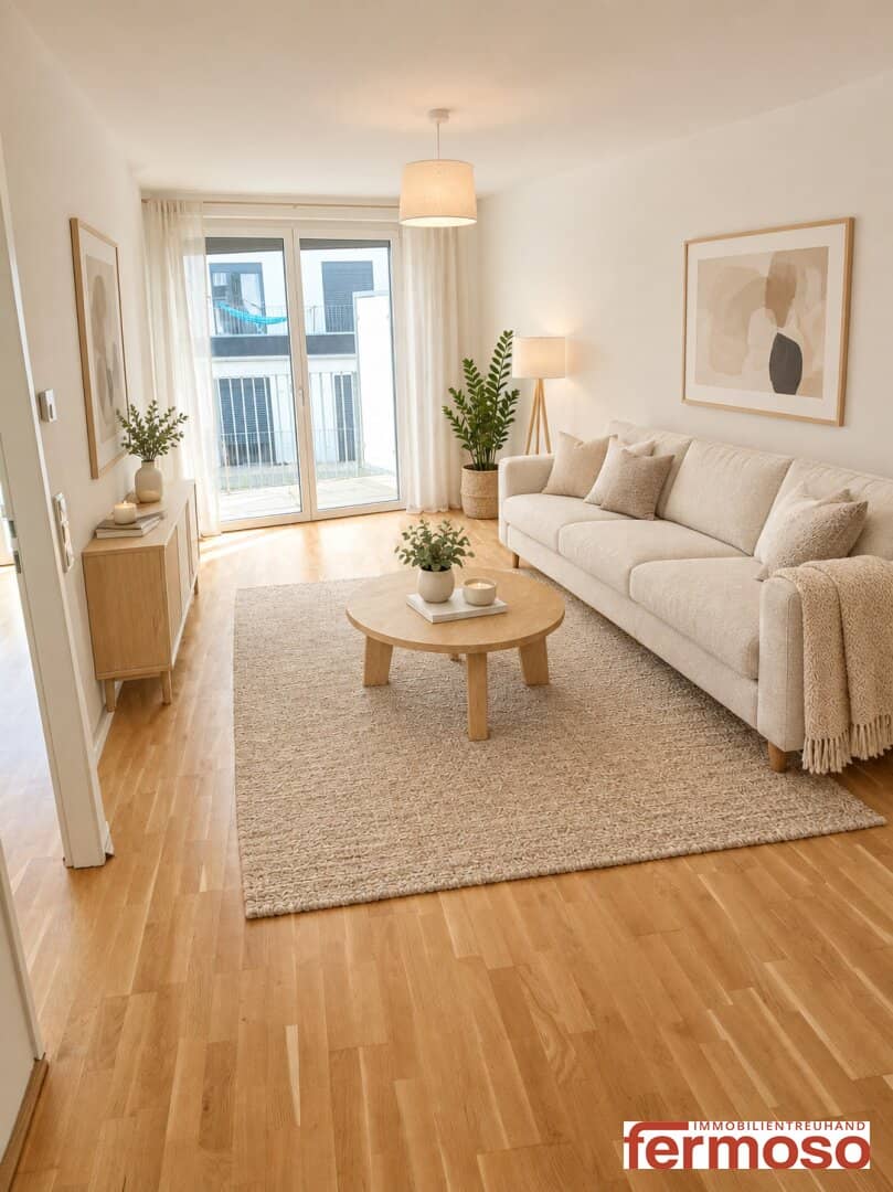 Neuwertige 2-Zi Wohnung mit Balkon und Stadtblick in 1100 Wien – Miete 999 €