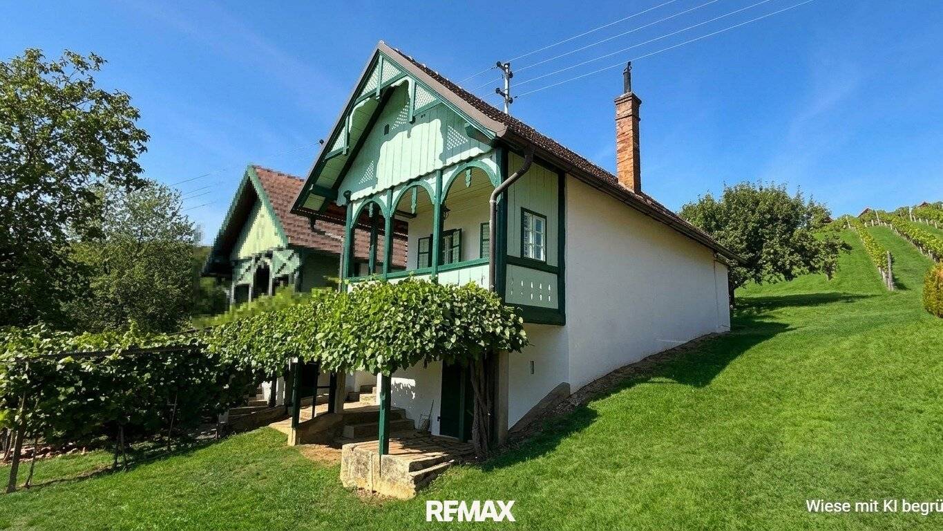 Charming cellar cottage with garden, balcony &amp; distant view in Pinkatal – Southern Burgenland