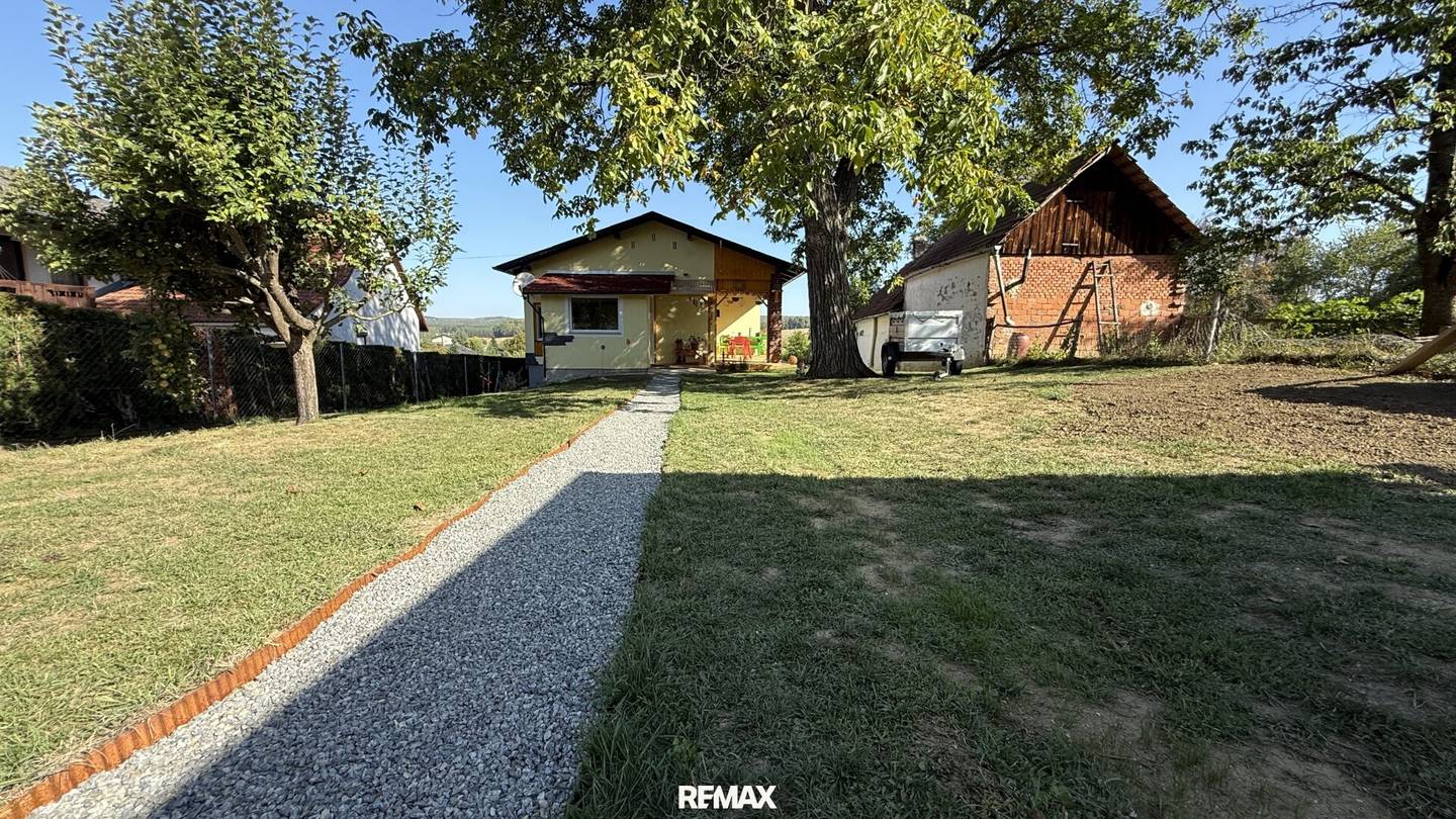 Cozy 2-room country house with garden in the Pinkatal – modernized, well kept &amp; nature-close living