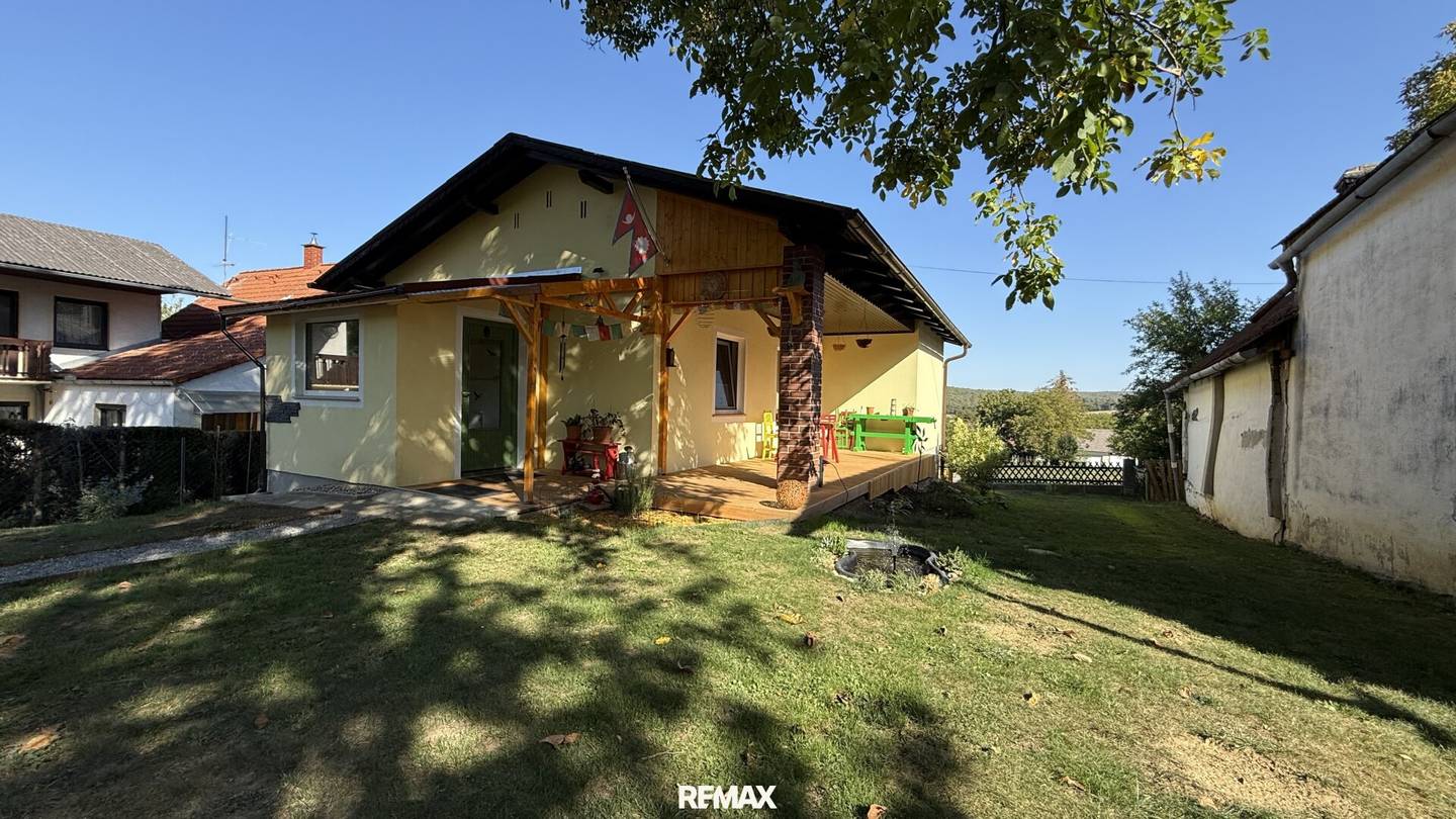 Cozy 2-room country house with garden in the Pinkatal – modernized, well kept &amp; nature-close living