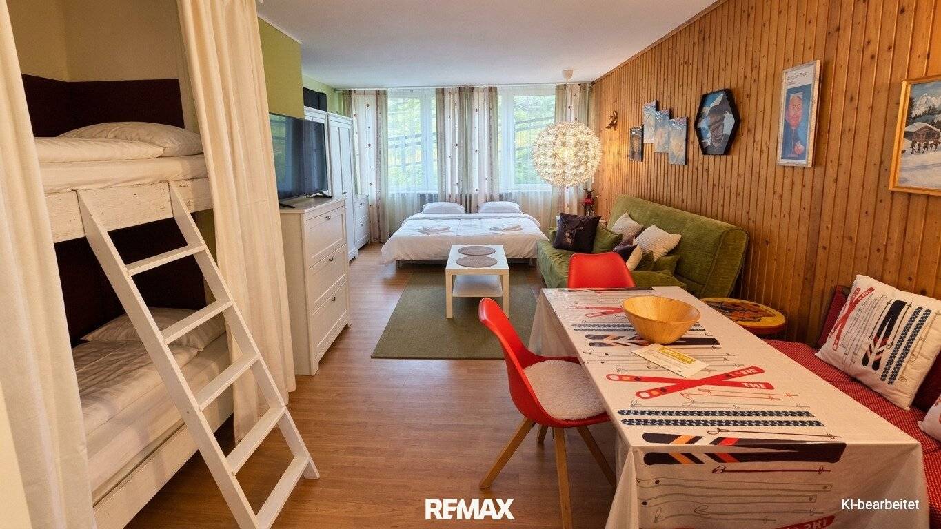 Holiday apartment in Hinterglemm – Owner use and tourist rental in second home area
