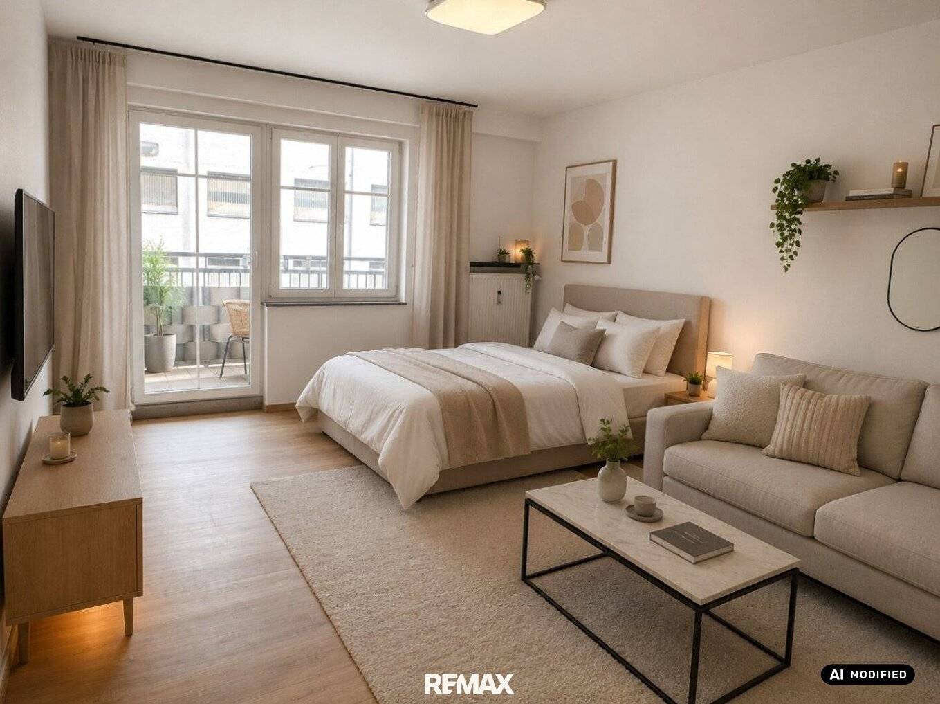 Pack your suitcase and move. Attractive 1-room apartment with loggia in Lend