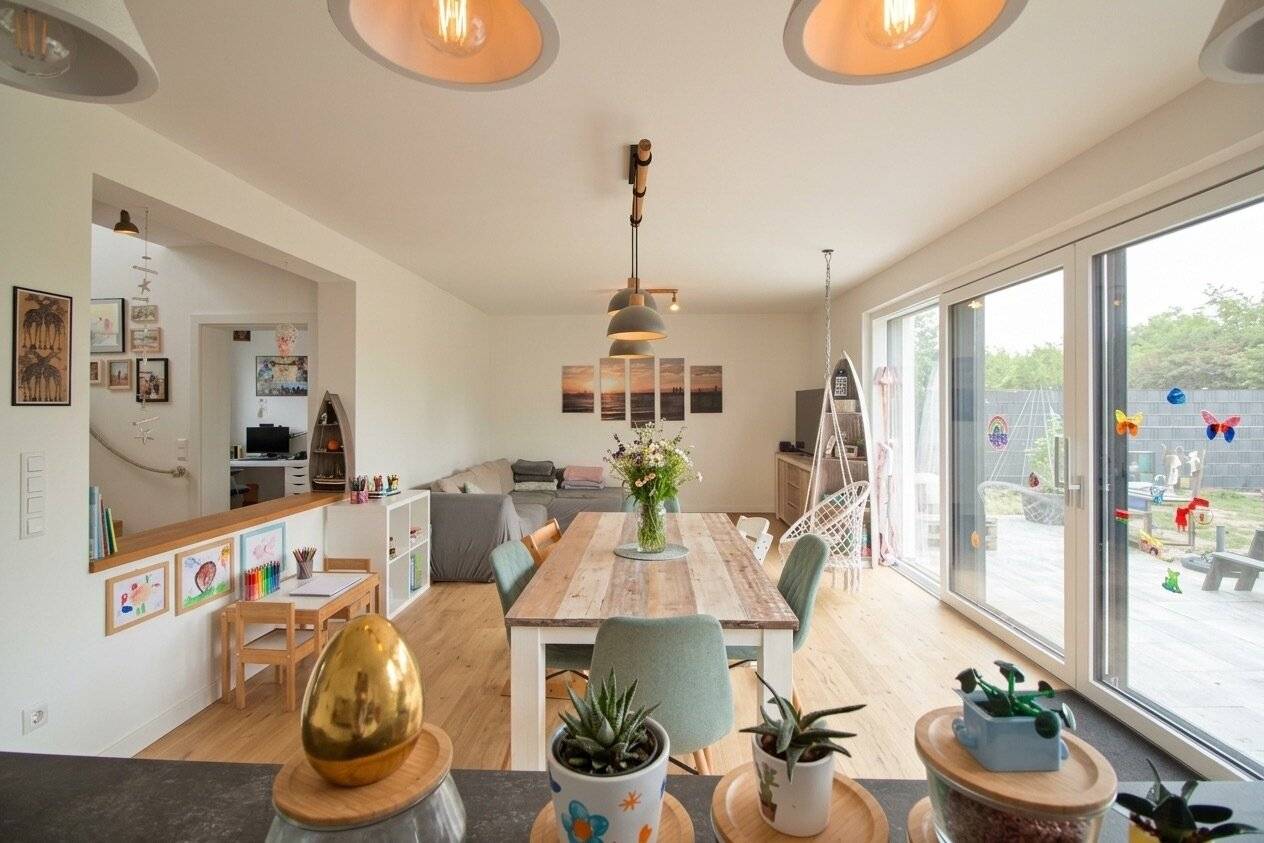 Modern semi-detached house in solid brick construction | thoughtful floor plan | sunny garden | very good infrastructure