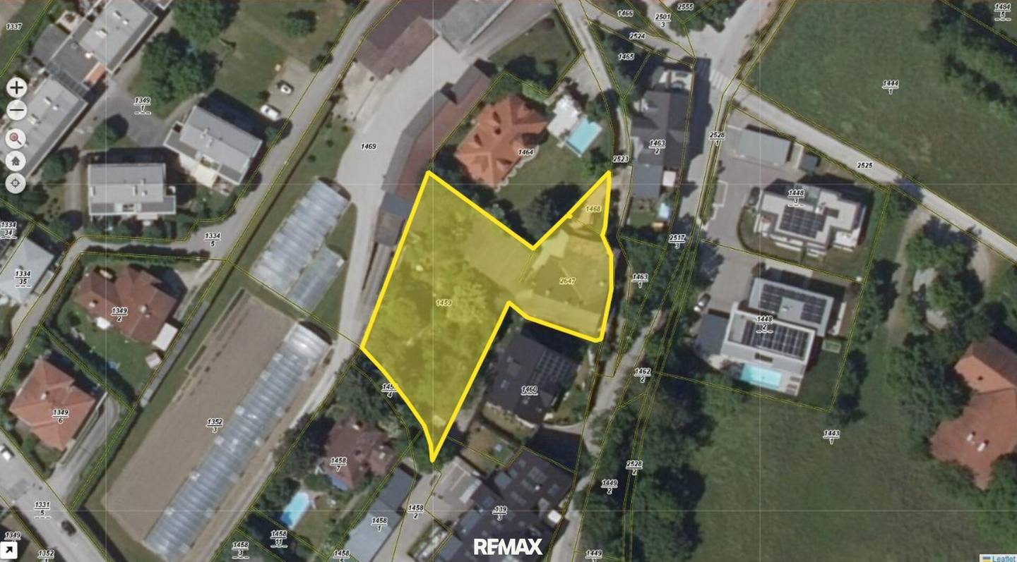 Grundstück mit Altbestand in Alt-Liefering | Rechnerische Ausnutzbarkeit von rund 1.050 m² Wohnnutzfläche