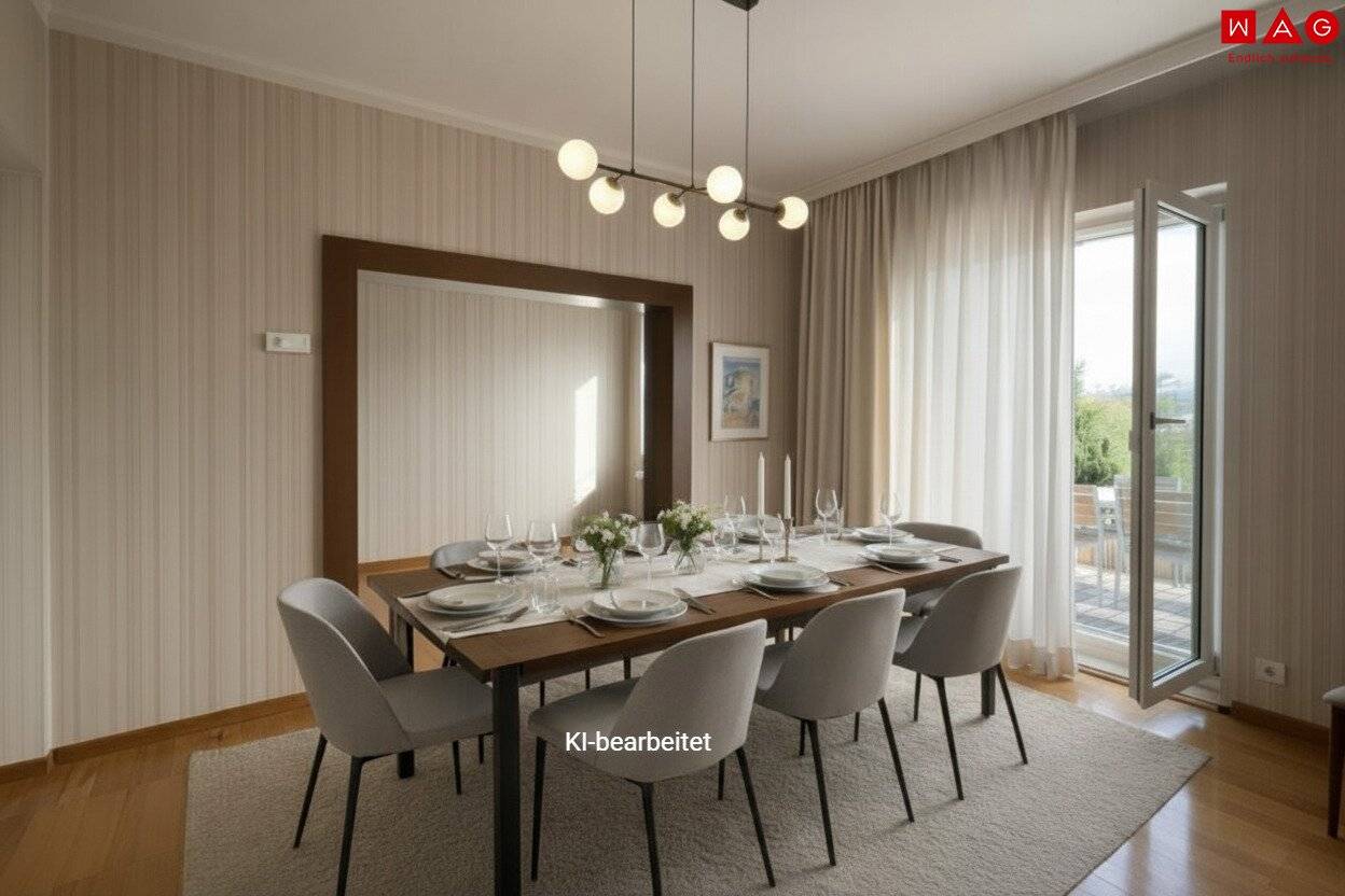 Terraced house with mountain view in quiet Linz location – your residential dream with potential