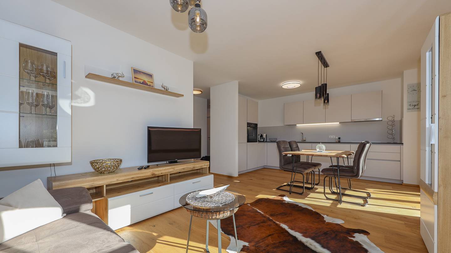 New build apartment with view of the Wilder Kaiser and southwest balcony