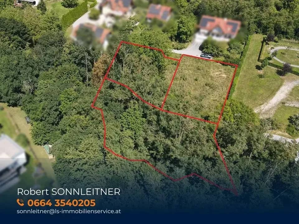 Zwei Baugrundstücke mit angrenzender Waldfläche in Hartberg - Am Brühlbach