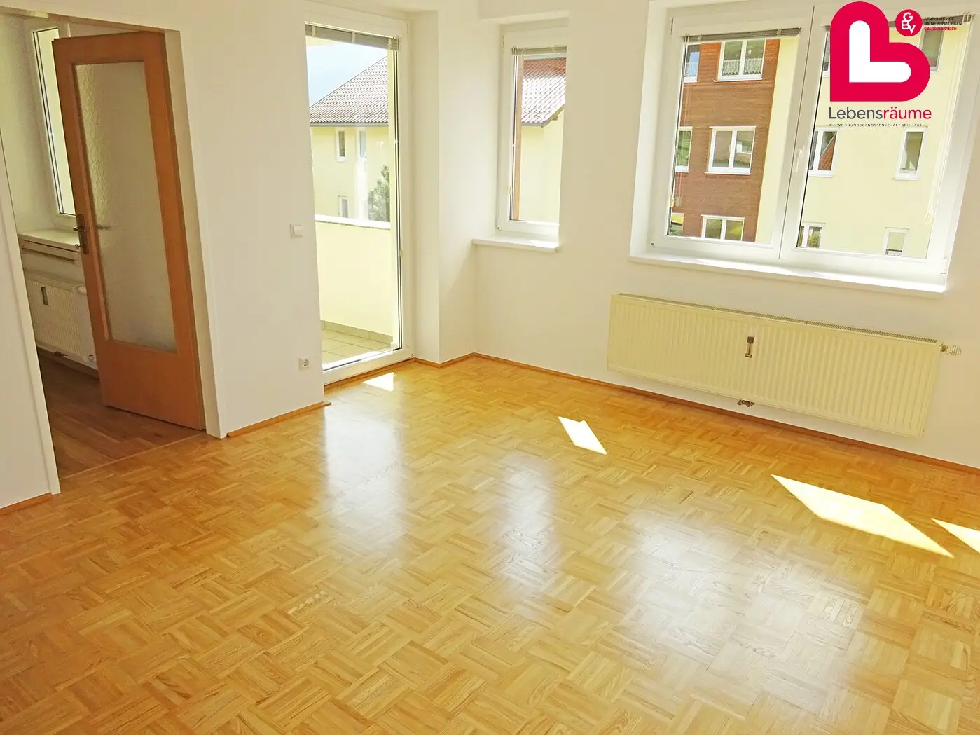 Sehr schöne 3-Zimmer Wohnung in Kirchdorf/Krems mit Loggia und TG-Abstellplatz