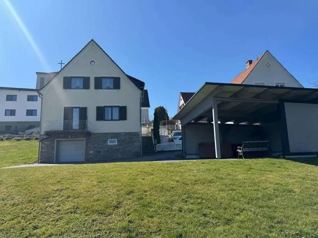 Single-family house with additional building land directly next door in Rohrbach a.d. Lafnitz